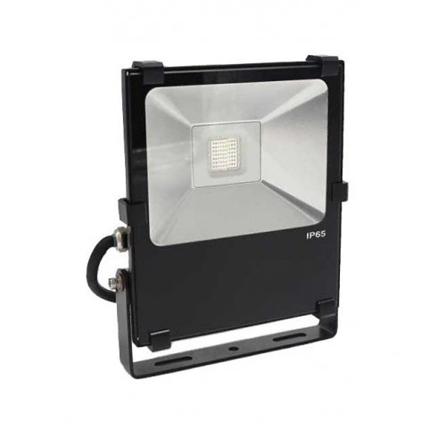Gap Lighting 30W Rgb Black Die Cast Aluminium Led Floodlight (FL30RGB) UK